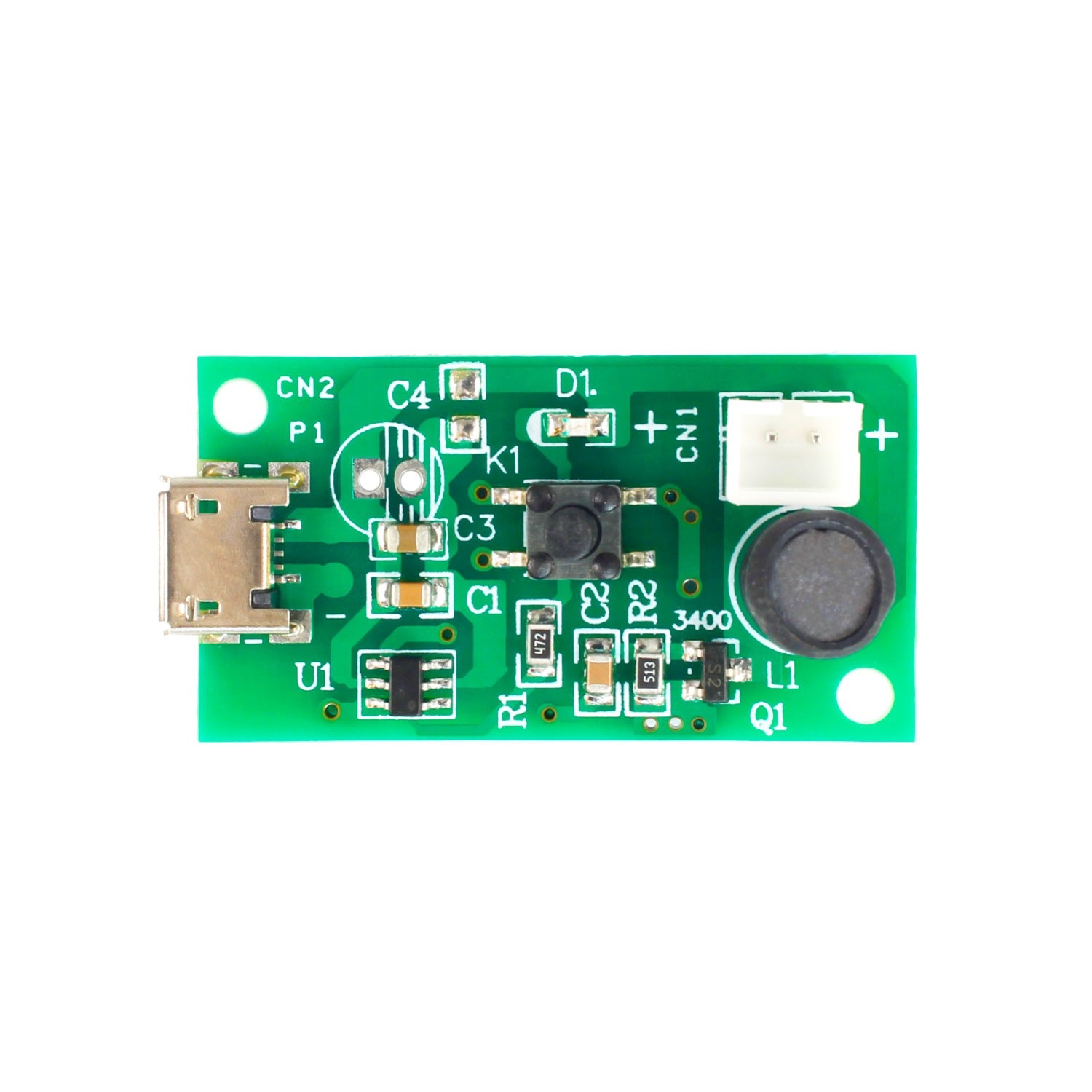 ماژول تولید بخار سرد تکی با ورودی MICRO USB به همراه لوازم