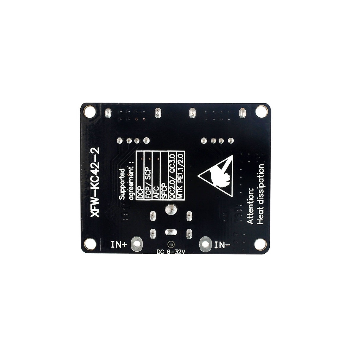 ماژول فست شارژ کاهنده ولتاژ QC3.0 با دو خروجی USB