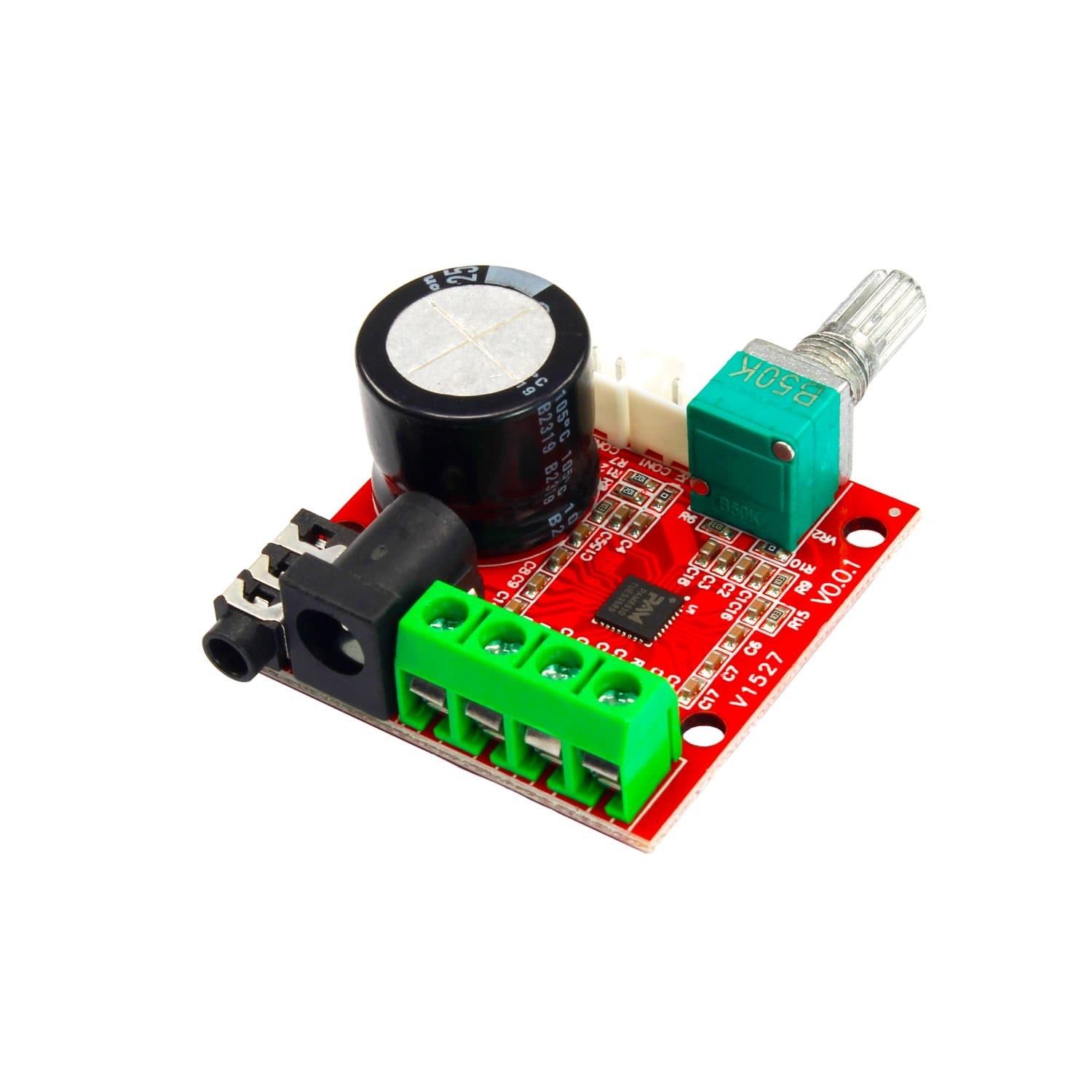ماژول آمپلی فایر استریو PAM8610 2x10W ولوم دار