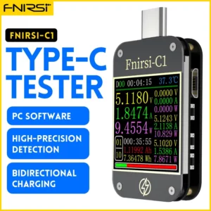 تستر USB (ولتاژ و جریان) FNIRSI مدل C1