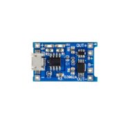 ماژول شارژر باتری لیتیومی TP4056 Micro USB دارای محافظ