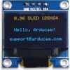 ماژول نمایشگر OLED سایز 0.96 زرد_آبی با ارتباط I2C