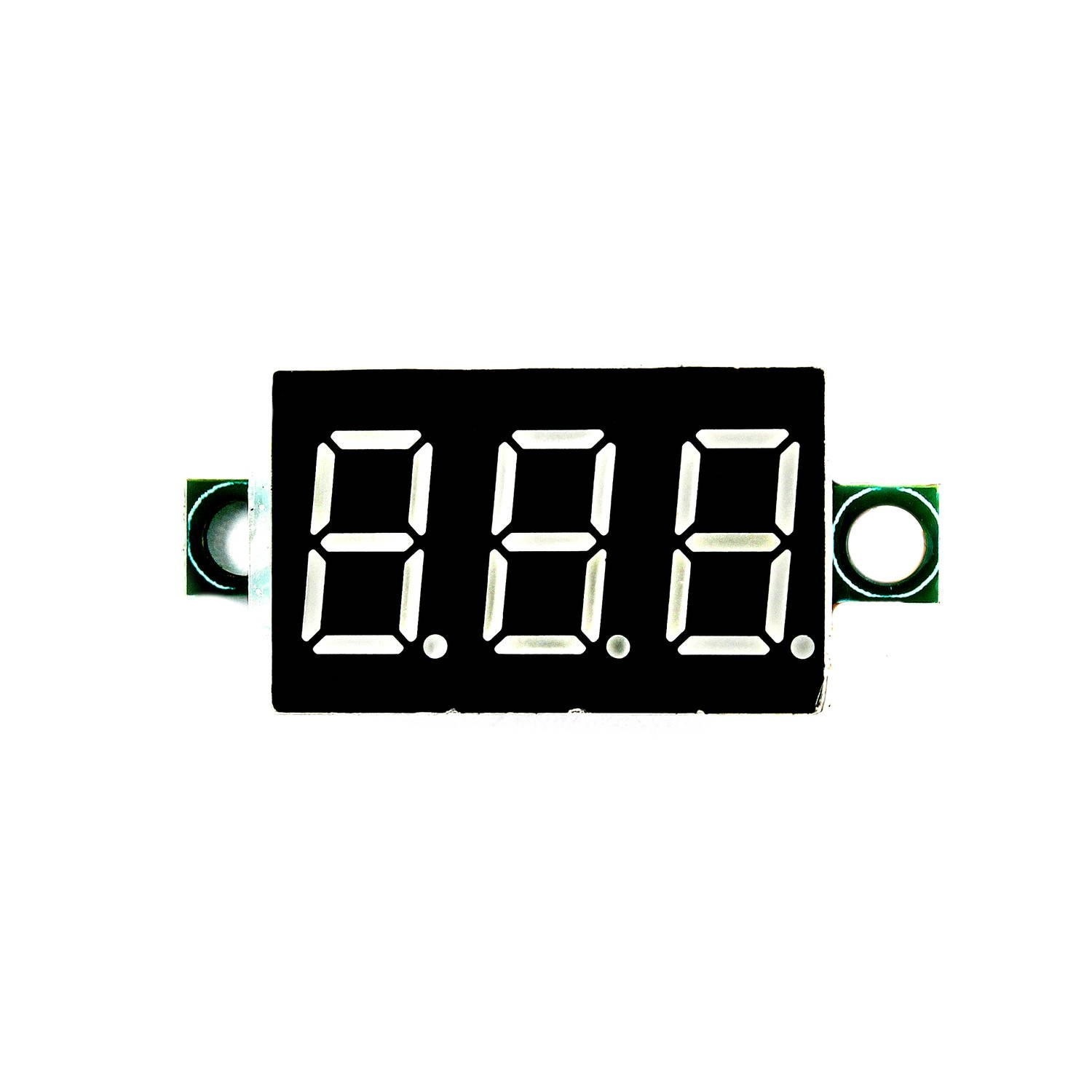 ولتمتر بدون قاب 30-0 ولت DC سایز 0.36 (سه سیم)