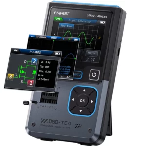 اسیلوسکوپ، سیگنال ژنراتور و تستر ترانزیستور FNIRSI مدل DSO-TC4