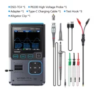 اسیلوسکوپ، سیگنال ژنراتور و تستر ترانزیستور FNIRSI مدل DSO-TC4
