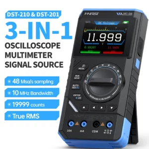 مولتی‌متر، اسیلوسکوپ و سیگنال ژنراتور دستی FNIRSI مدل DST-210